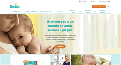 Desktop Screenshot of pampers.com.mx