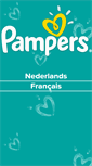 Mobile Screenshot of pampers.be